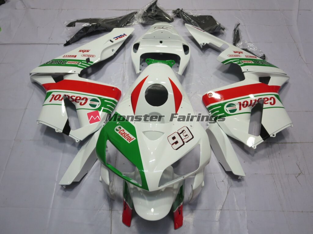 Honda CBR600RR 2005 - 2006 Castrol ABS fairings - custom motorcycle bodywork kit by Monster Fairings