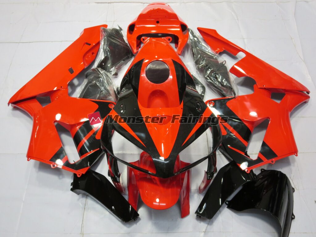 Honda CBR600RR 2005 - 2006 Orange Special Design ABS fairings - custom motorcycle bodywork kit by Monster Fairings
