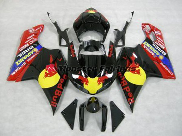 Ducati 848 1098 1198 2007 - 2012 BREIL ABS fairings - custom motorcycle bodywork kit by Monster Fairings