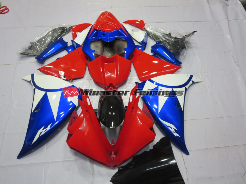Yamaha R1 2012 - 2014 52 ABS fairings - custom motorcycle bodywork kit by Monster Fairings