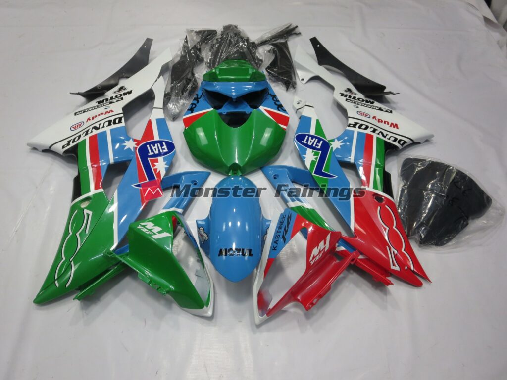 Yamaha R6 2008 - 2016 Dunlop Design ABS fairings - custom motorcycle bodywork kit by Monster Fairings