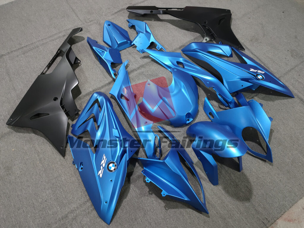 Matte Blue & Black ABS fairings for BMW S1000RR 2015 - 2016 - premium OEM fit kit by Monster Fairings
