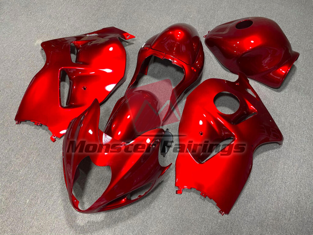 Deep Red ABS fairings for Suzuki GSXR1300 1997 - 2007 - premium OEM fit kit by Monster Fairings