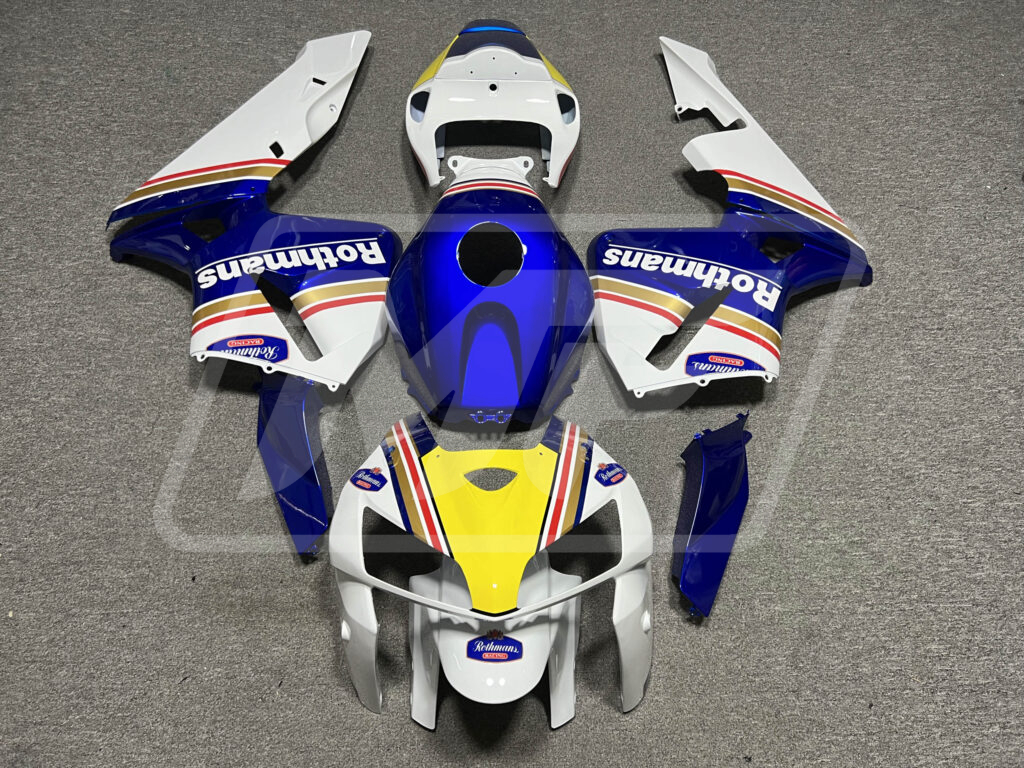 Honda CBR600RR 2005 - 2006 Gloss Rothmans ABS fairings - custom motorcycle bodywork kit by Monster Fairings