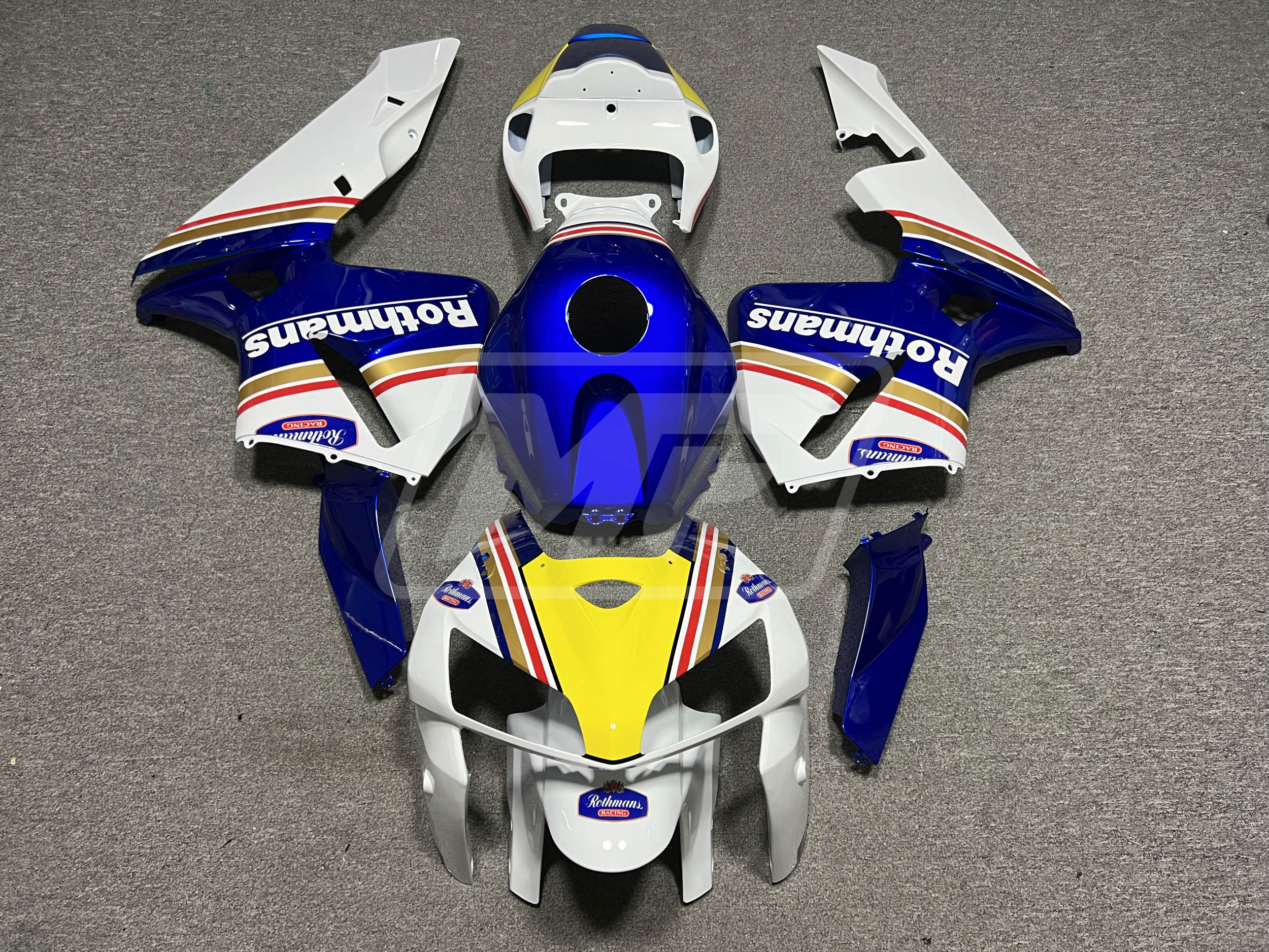 Honda CBR600RR 2005-2006 Gloss Rothmans ABS Fairings | Monster