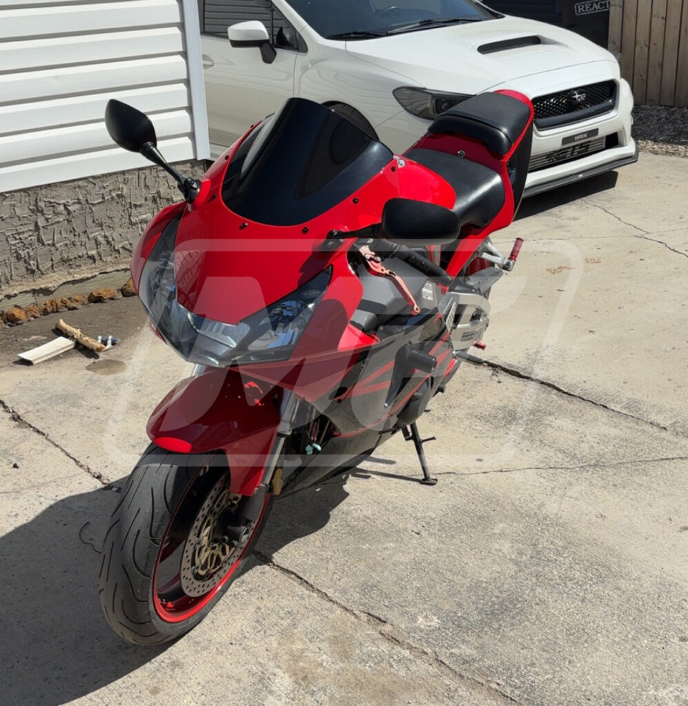 Gloss Red & Black ABS fairings for Honda CBR954RR 2002 - 2003 - premium OEM fit kit by Monster Fairings
