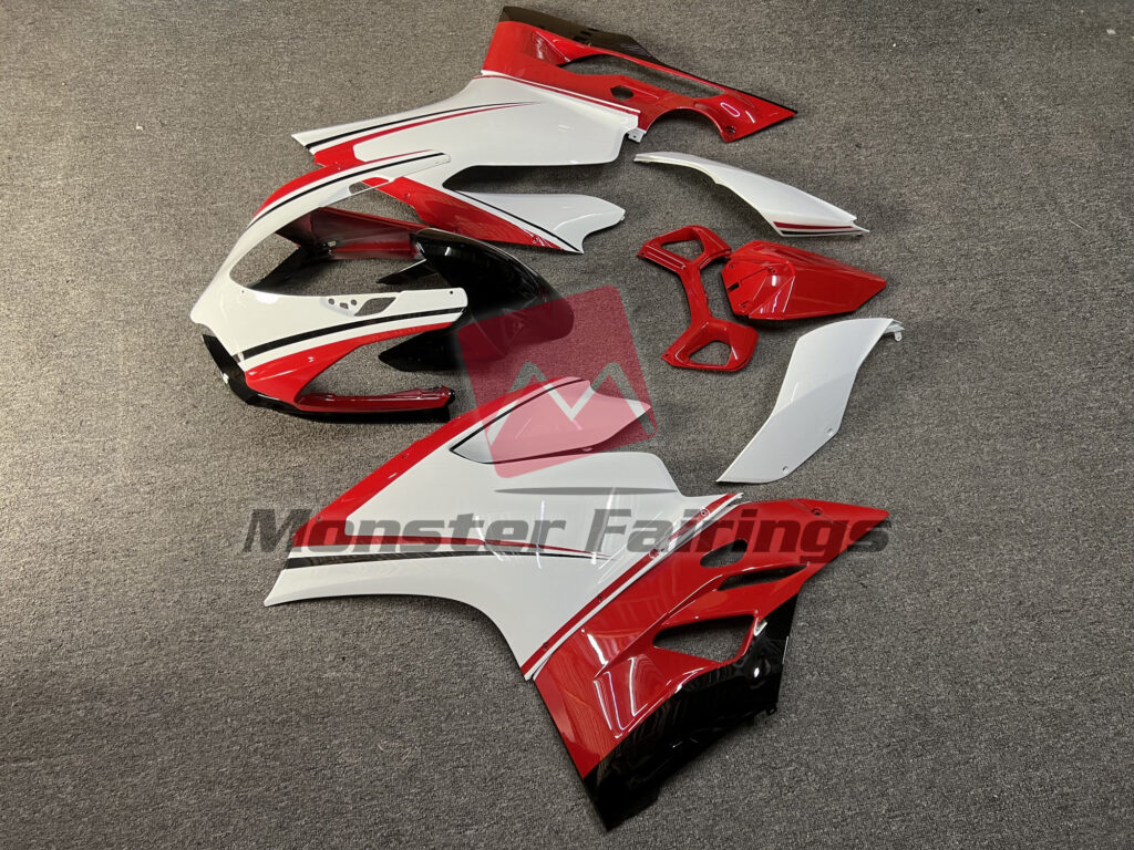 Ducati 1199 Two Tone fairing set - ABS injection, custom painted by Monster Fairings