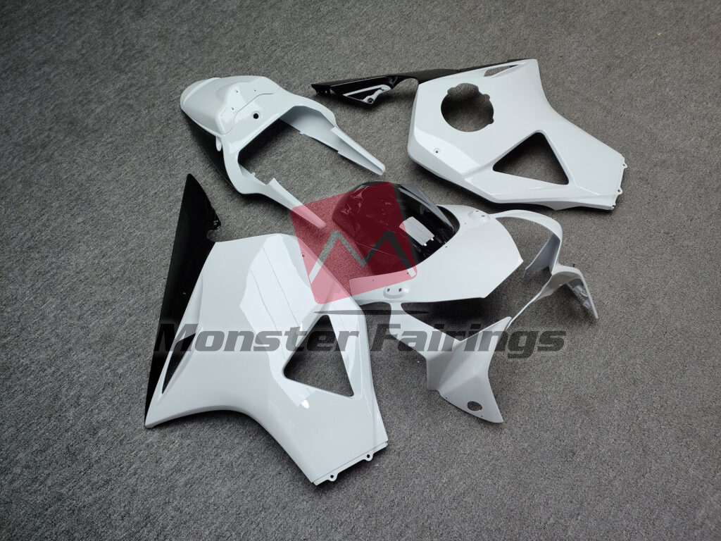 Honda CBR954RR custom ABS fairings 2002 - 2003 in Gloss White & Black - durable replacement kit, Monster Fairings