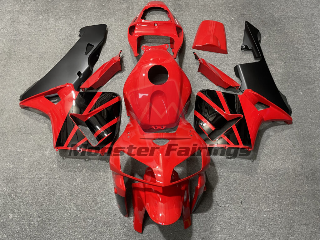 Honda CBR600RR 2005 - 2006 Red OEM Style ABS fairings - custom motorcycle bodywork kit by Monster Fairings
