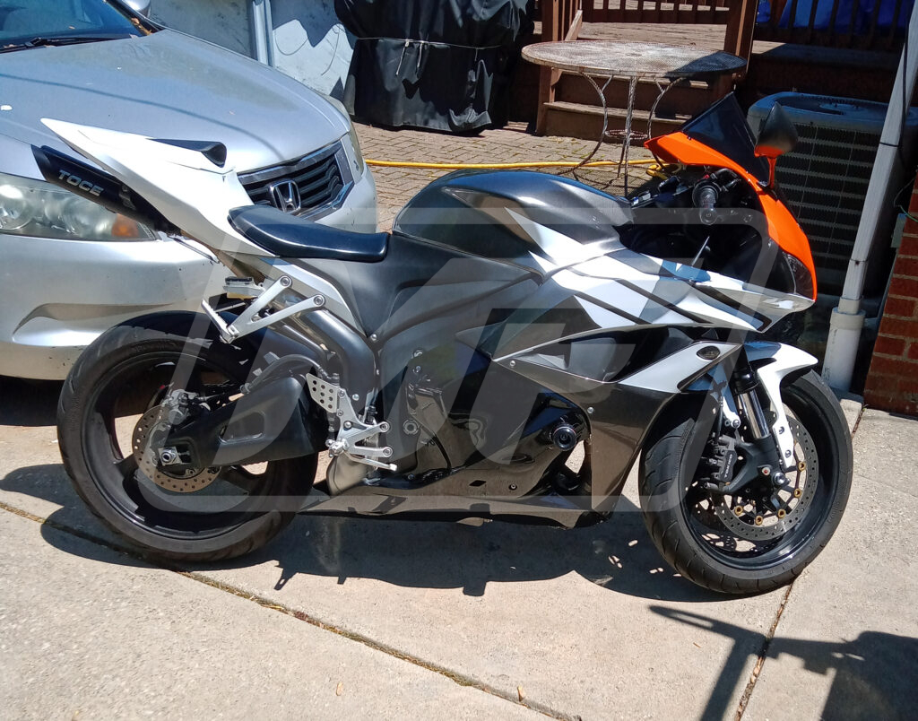 Gloss Grey Black White & Orange ABS fairings for Honda CBR600RR 2009 - 2012 - premium OEM fit kit by Monster Fairings