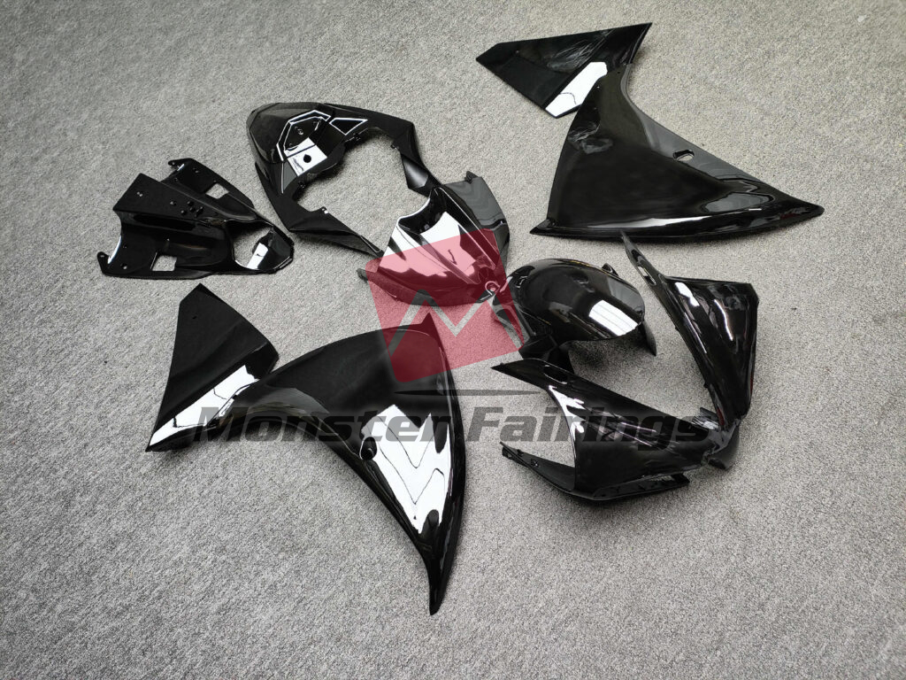 Gloss Black ABS fairings for Yamaha R1 2012 - 2014 - premium OEM fit kit by Monster Fairings