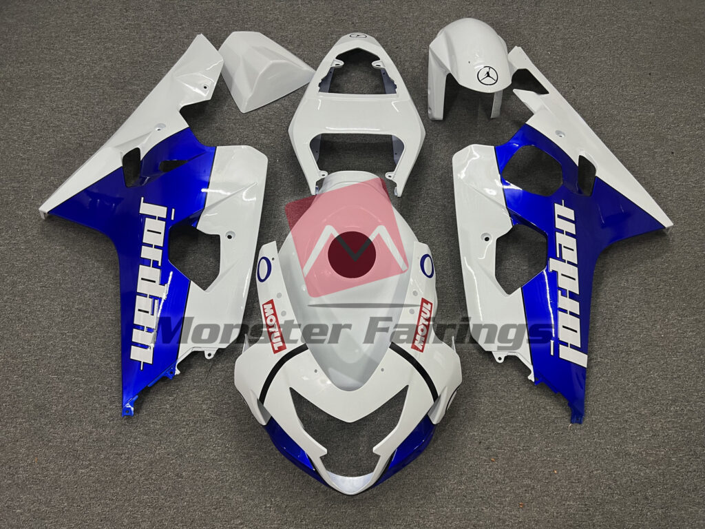 Suzuki GSXR 600 - 750 2004 - 2005 Jordan ABS fairings - custom motorcycle bodywork kit by Monster Fairings