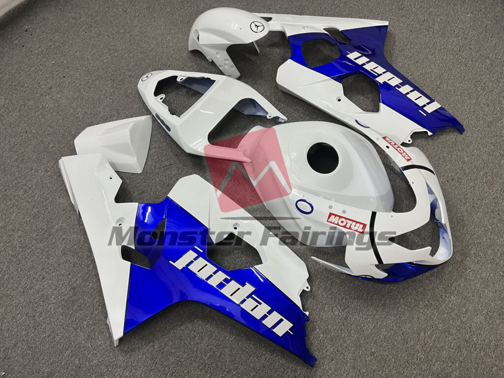2004 - 2005 Suzuki GSXR Jordan fairing set - ABS injection, custom painted by Monster Fairings
