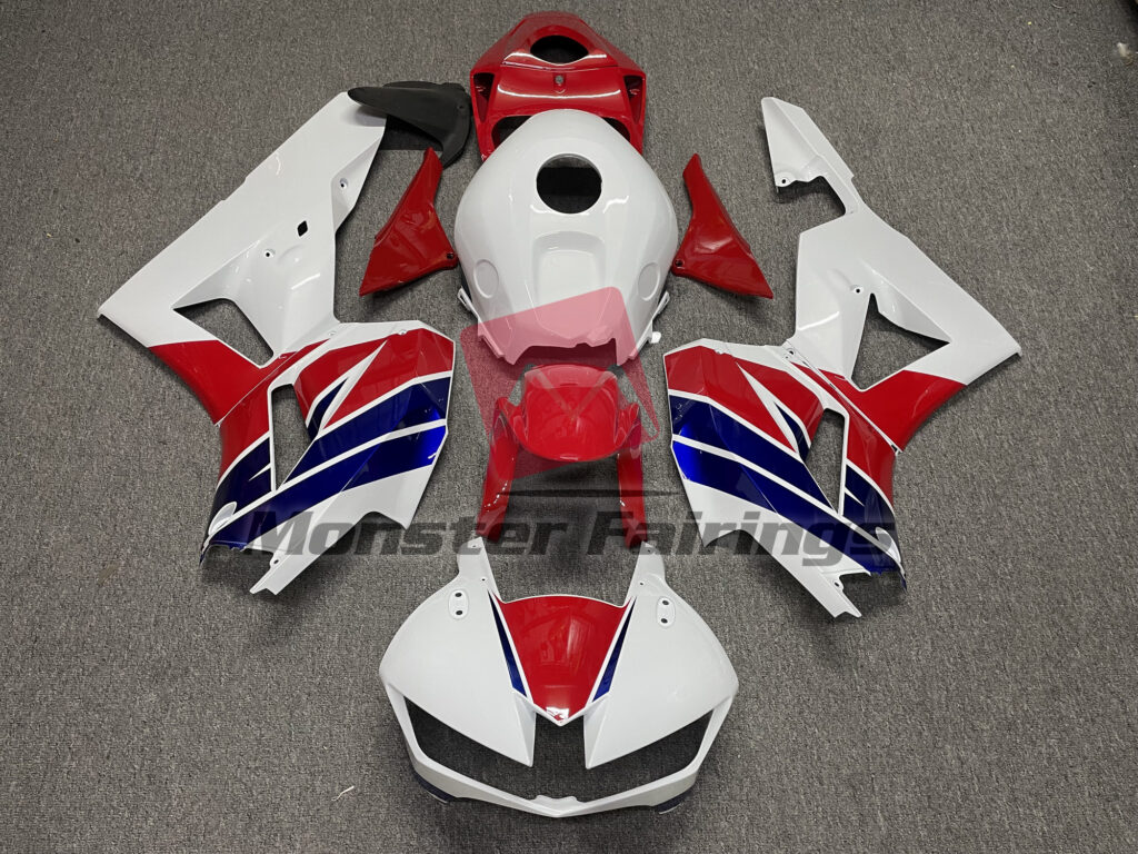 Honda CBR600RR 2013 - 2025 OEM Red Blue White Style ABS fairings - custom motorcycle bodywork kit by Monster Fairings