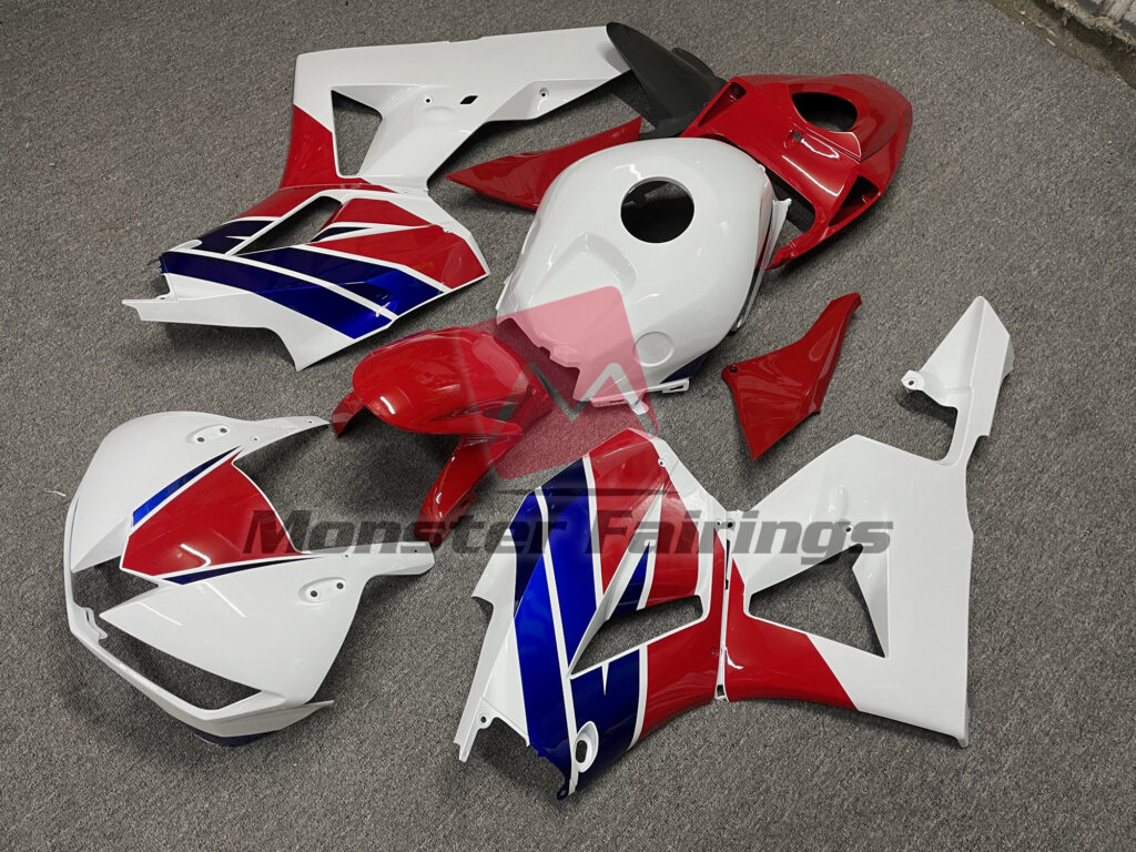 OEM Red Blue White Style ABS fairings for Honda CBR600RR 2013 - 2025 - premium OEM fit kit by Monster Fairings