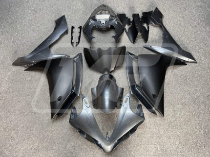 Yamaha R1 2007-2008 Gloss Grey & Matte Black ABS Fairings | Monster Fairings