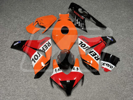(IN STOCK) Honda CBR1000RR 2008-2011 Gloss Repsol Style ABS Fairings | Monster Fairings
