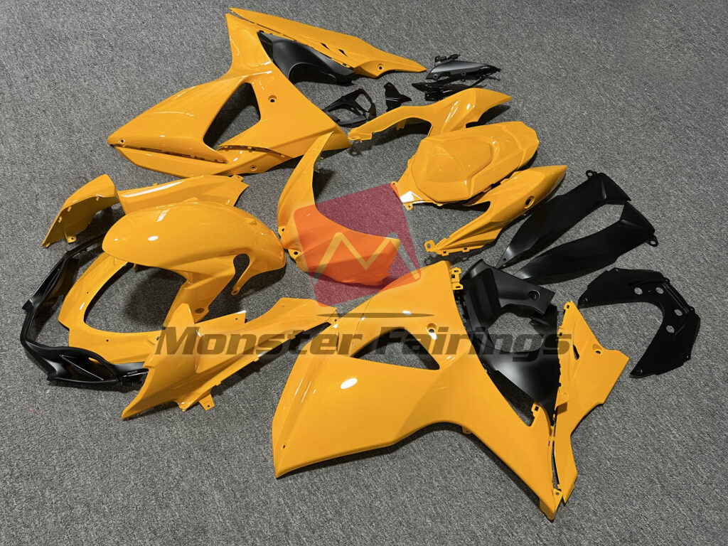 Gloss Yellow ABS fairings for Suzuki GSXR 1000 2009 - 2016 - premium OEM fit kit by Monster Fairings