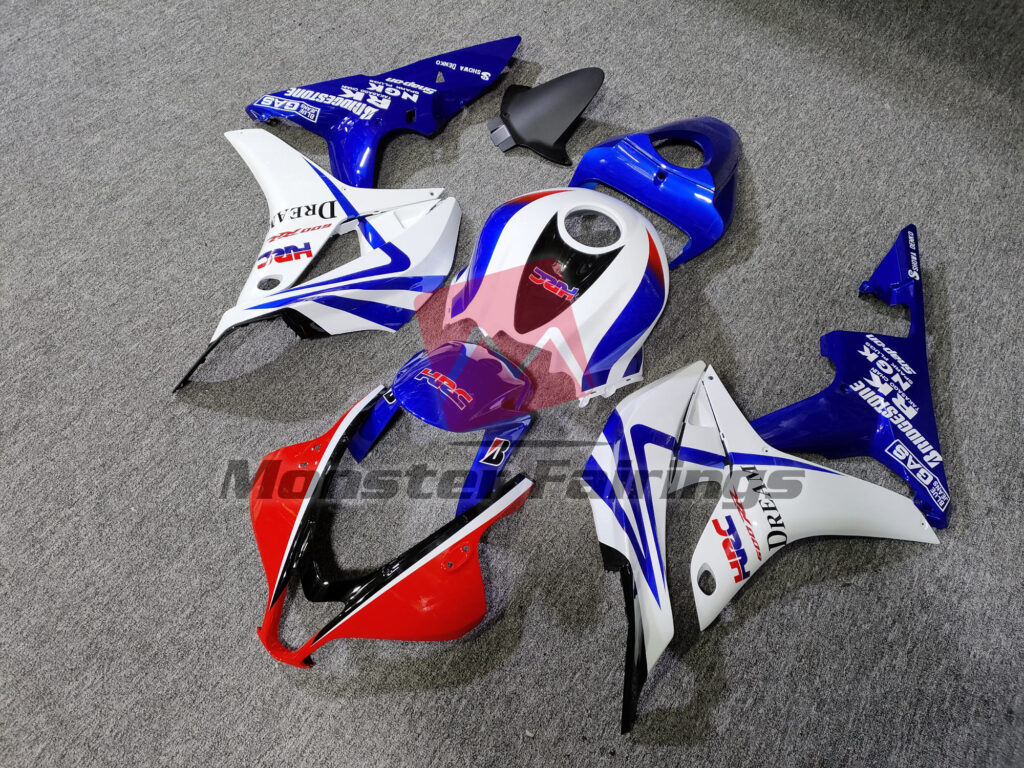 OEM Style HRC ABS fairings for Honda CBR600RR 2007 - 2008 - premium OEM fit kit by Monster Fairings