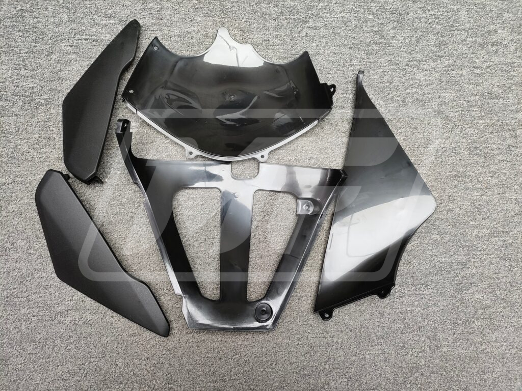 Monster Fairings ABS fairing kit for Suzuki GSXR 600 - 750 2004 - 2005 - Gloss Black, precise OEM fit
