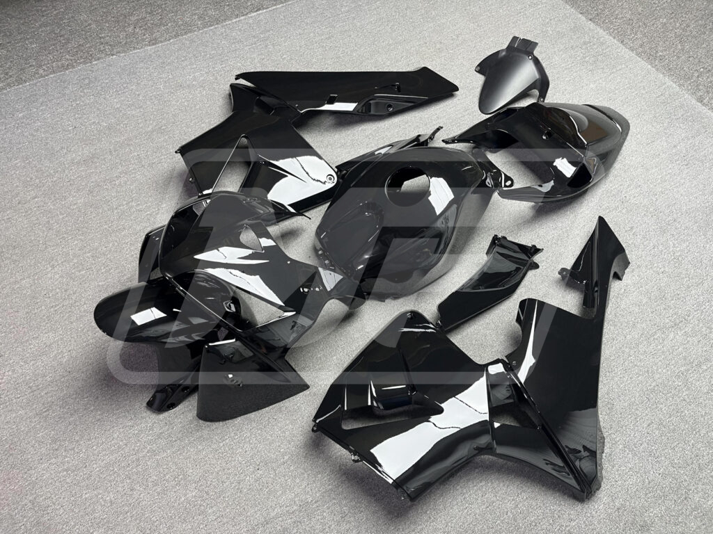 Gloss Black ABS fairings for Honda CBR600RR 2005 - 2006 - premium OEM fit kit by Monster Fairings
