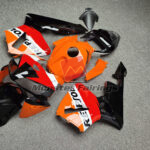 Honda CBR600RR custom ABS fairings 2005 - 2006 in Gloss Classic Repsol - durable replacement kit, Monster Fairings