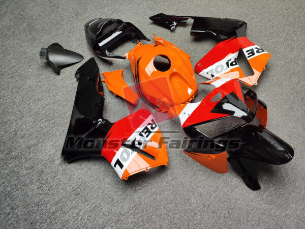 Gloss Classic Repsol ABS fairings for Honda CBR600RR 2005 - 2006 - premium OEM fit kit by Monster Fairings