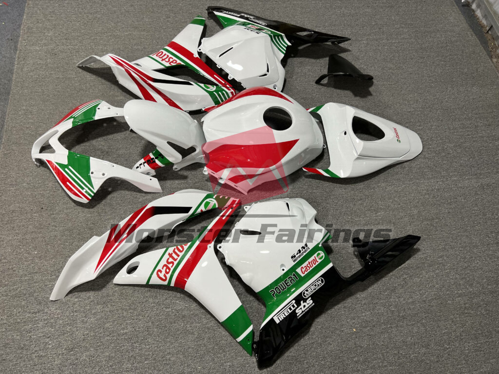 2009 - 2012 Honda CBR600RR Castrol fairing set - ABS injection, custom painted by Monster Fairings