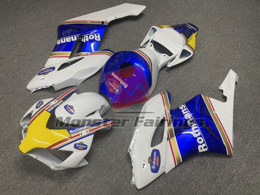 Gloss White Rothmans ABS fairings for Honda CBR1000RR 2004 - 2005 - premium OEM fit kit by Monster Fairings