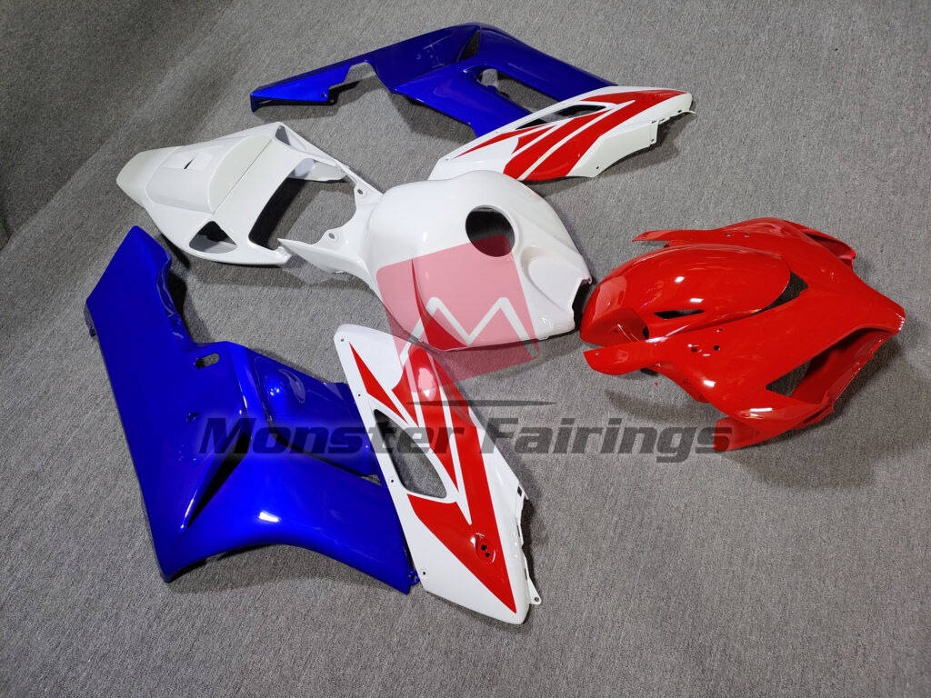 Red and Blue ABS fairings for Honda CBR1000RR 2004 - 2005 - premium OEM fit kit by Monster Fairings