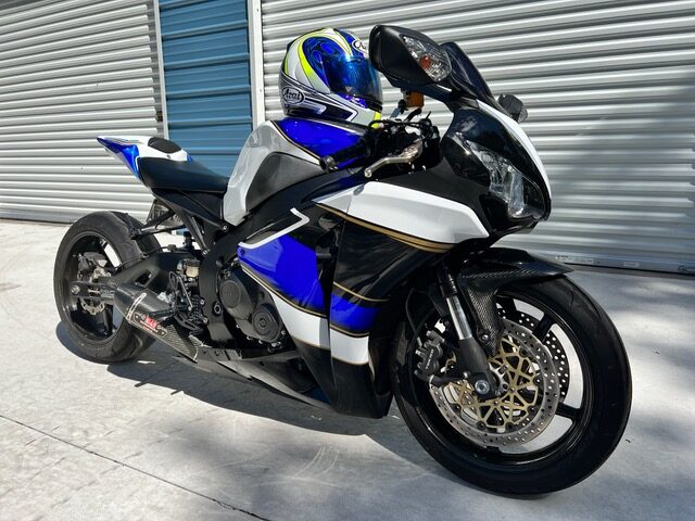 Monster Fairings ABS fairing kit for Honda CBR1000RR 2008 - 2011 - Unbranded Blue and Gold, precise OEM fit