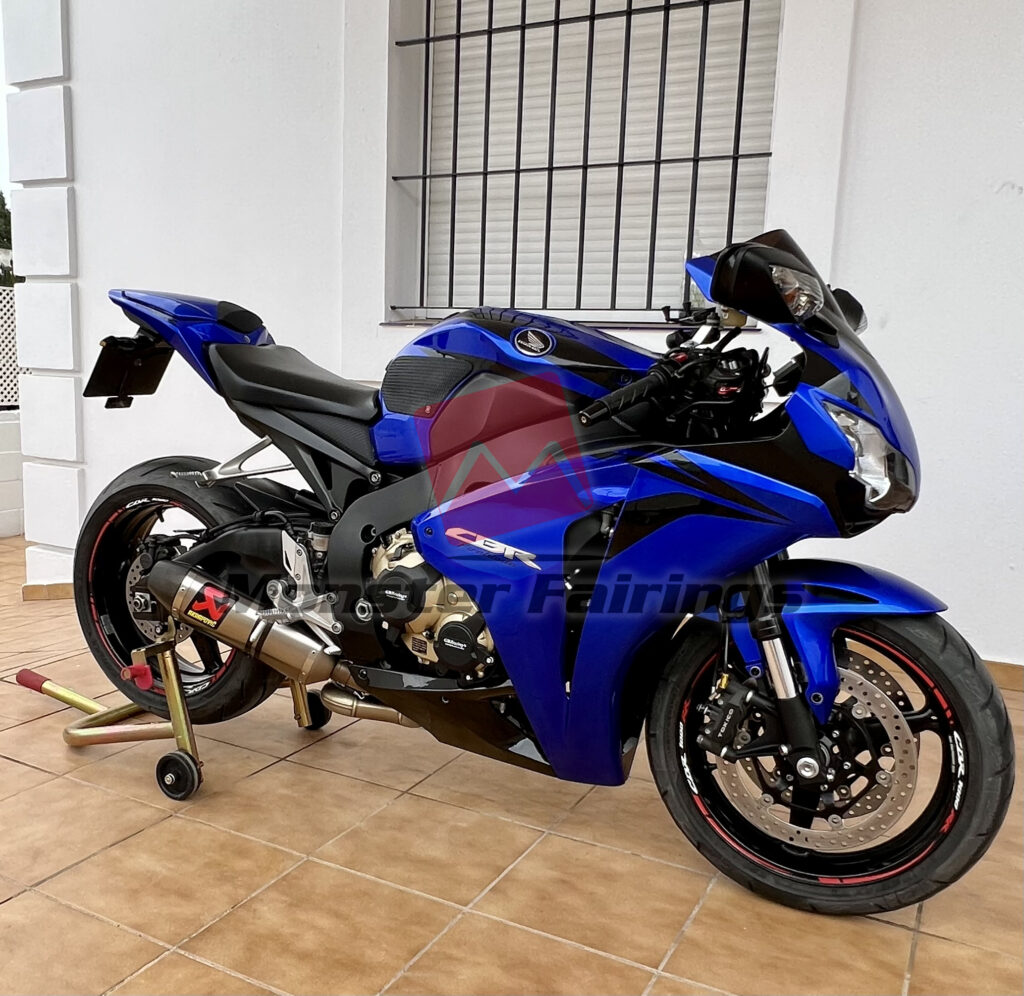 Monster Fairings ABS fairing kit for Honda CBR1000RR 2008 - 2011 - Deep Blue, precise OEM fit