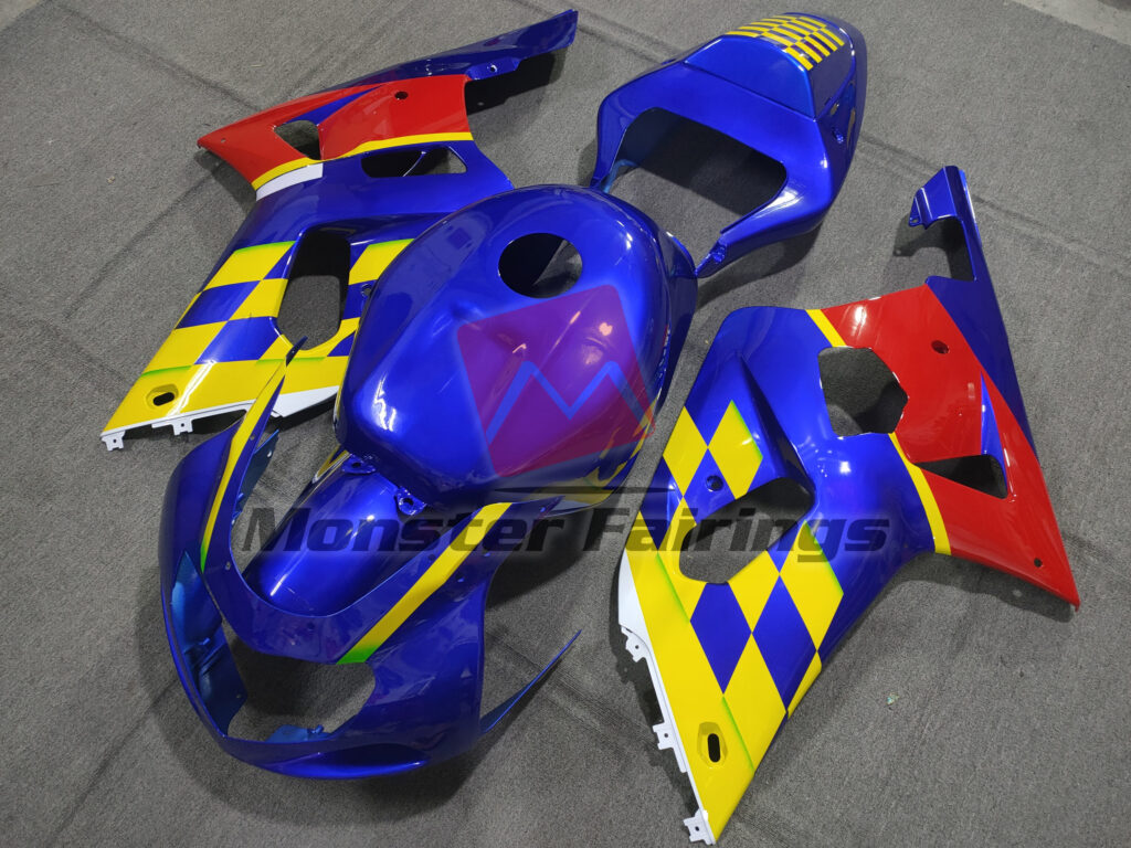 Suzuki GSXR custom ABS fairings 2001 - 2003 in Telefonica - durable replacement kit, Monster Fairings