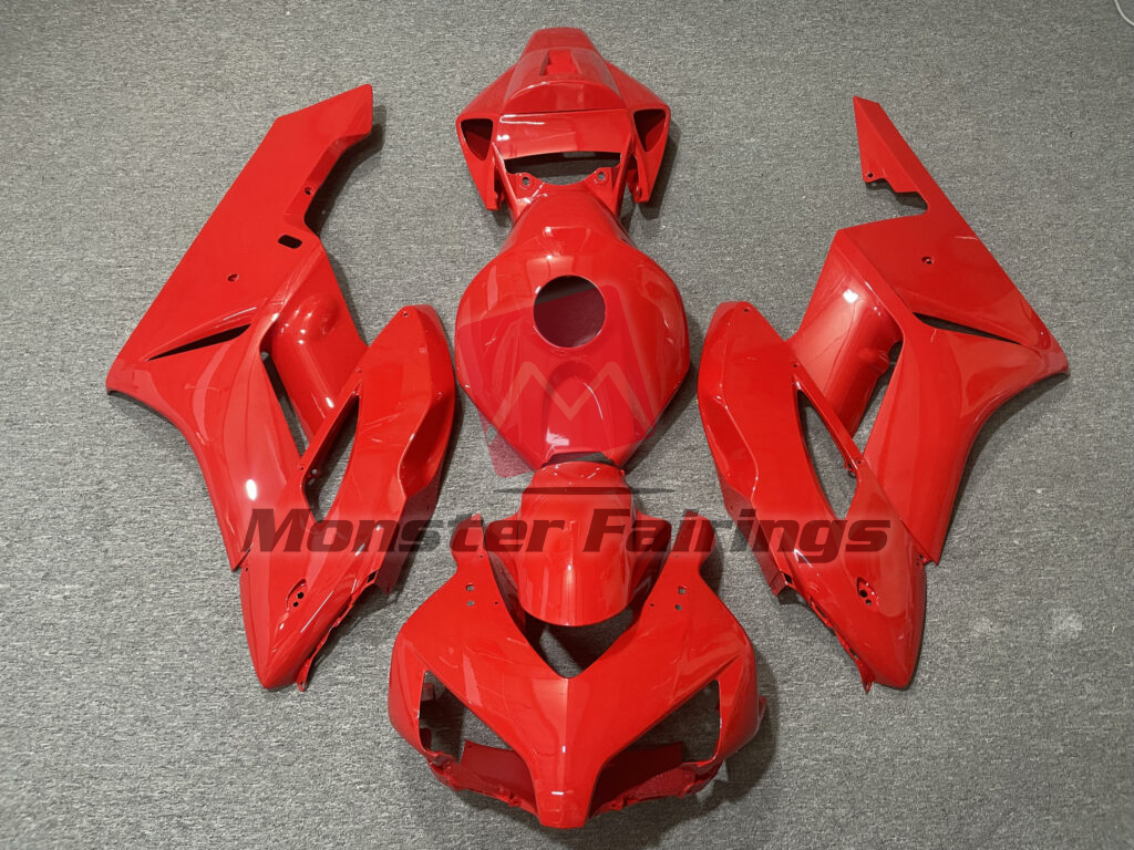 Honda CBR1000RR 2004 - 2005 Gloss Red ABS fairings - custom motorcycle bodywork kit by Monster Fairings