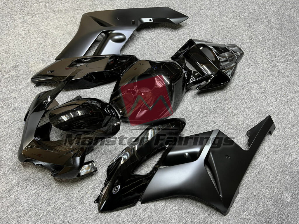 Gloss Black & Matte Black ABS fairings for Honda CBR1000RR 2004 - 2005 - premium OEM fit kit by Monster Fairings