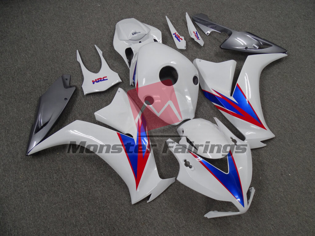 Gloss White OEM Style HRC ABS fairings for Honda CBR1000RR 2012 - 2016 - premium OEM fit kit by Monster Fairings