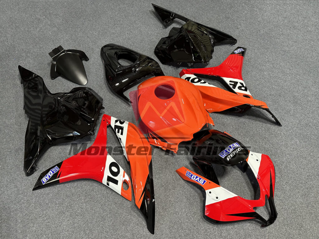 Gloss Classic Repsol ABS fairings for Honda CBR600RR 2009 - 2012 - premium OEM fit kit by Monster Fairings