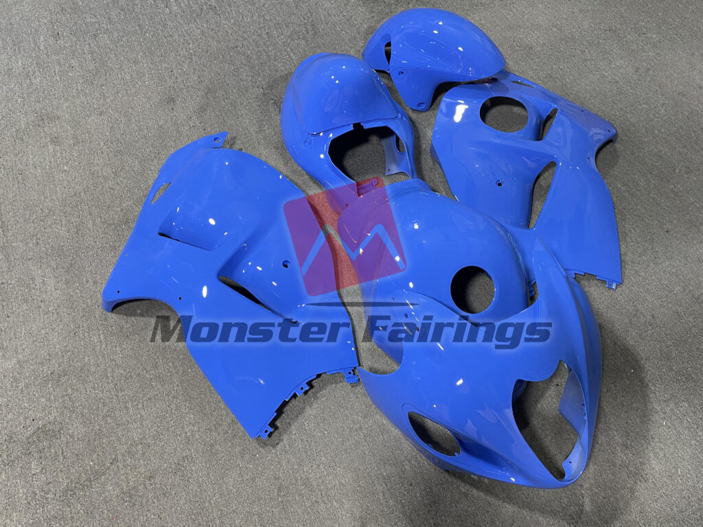 Gloss Light Blue ABS fairings for Suzuki GSXR 1300 1997 - 2007 - premium OEM fit kit by Monster Fairings