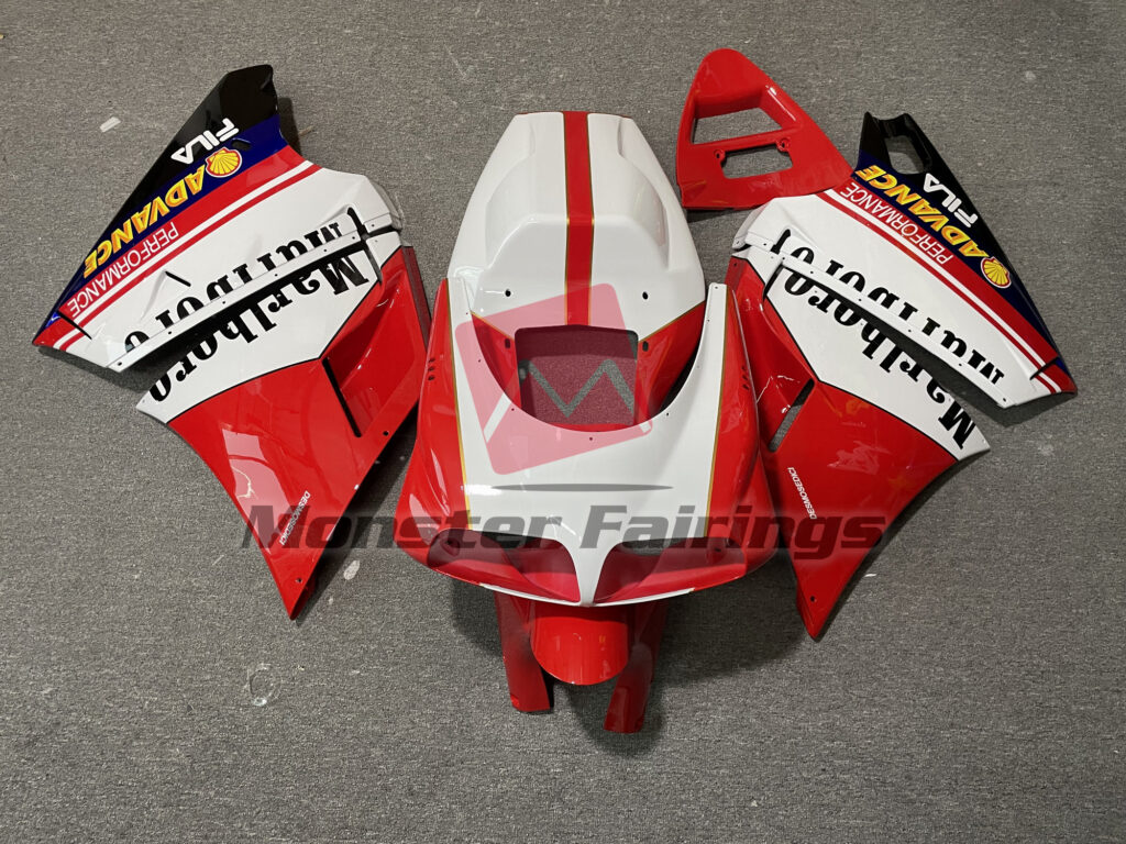 Ducati 996 748 916 998 Marlboro ABS fairings - custom motorcycle bodywork kit by Monster Fairings