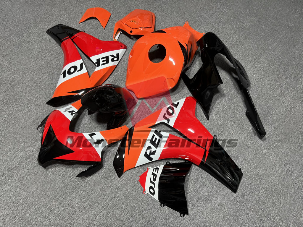 Gloss Repsol Style ABS fairings for Honda CBR1000RR 2008 - 2011 - premium OEM fit kit by Monster Fairings