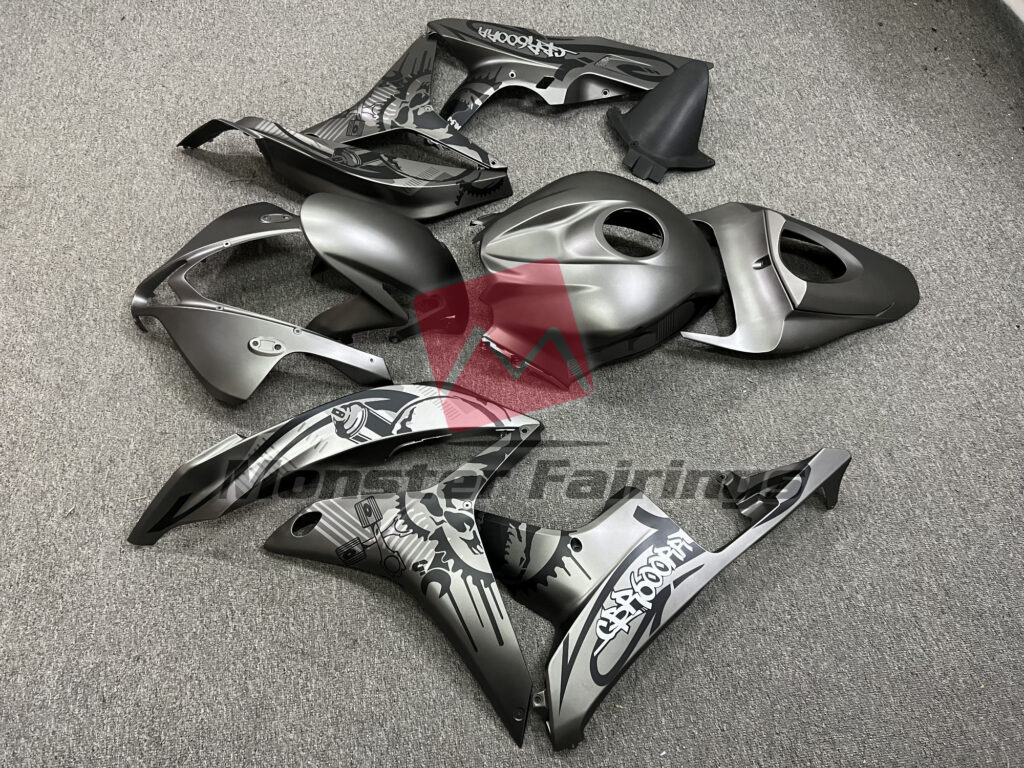 2007 - 2008 Honda CBR600RR Special Design fairing set - ABS injection, custom painted by Monster Fairings