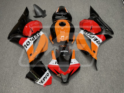 Honda CBR600RR 2009-2012 Black Repsol ABS Fairings | Monster Fairings