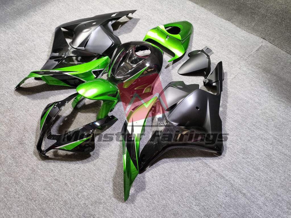 Special Green Matte Black ABS fairings for Honda CBR600RR 2009 - 2012 - premium OEM fit kit by Monster Fairings