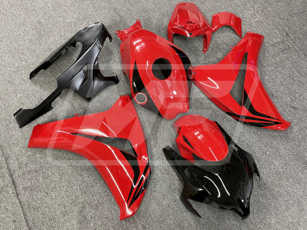 Gloss Orange Red ABS fairings for Honda CBR1000RR 2008 - 2011 - premium OEM fit kit by Monster Fairings