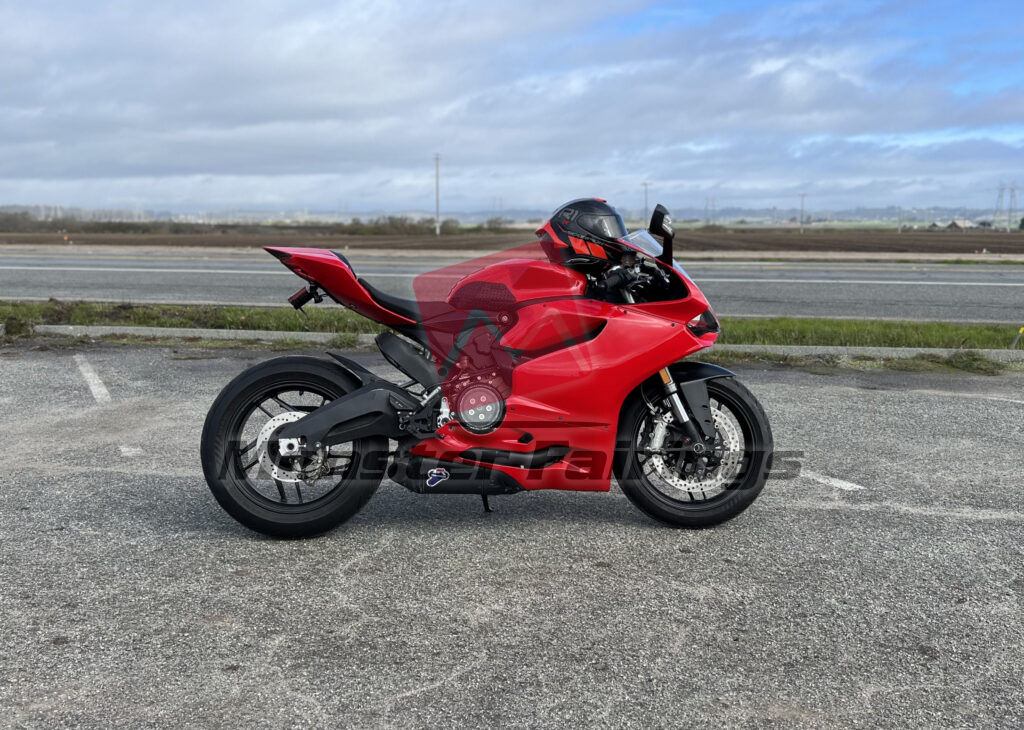Monster Fairings ABS fairing kit for Ducati 1199 - Gloss Red, precise OEM fit