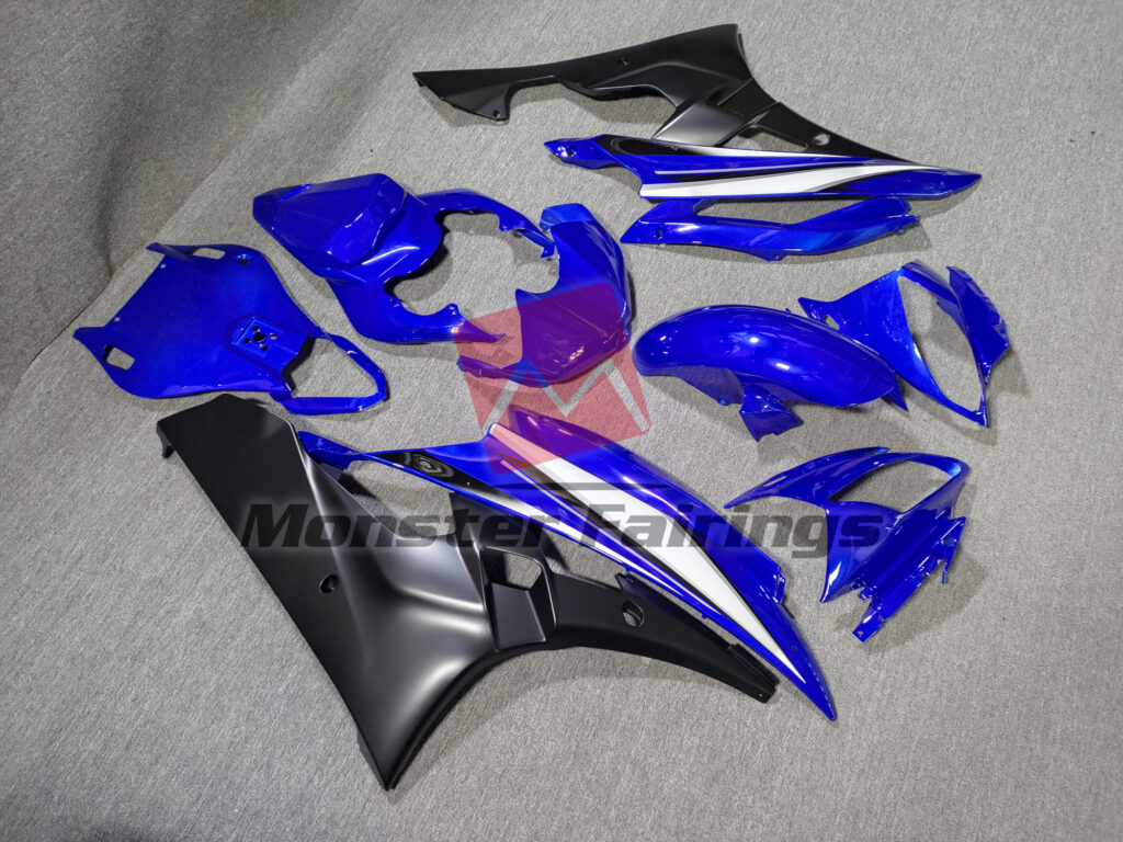 Blue OEM Style ABS fairings for Yamaha R6 2006 - 2007 - premium OEM fit kit by Monster Fairings