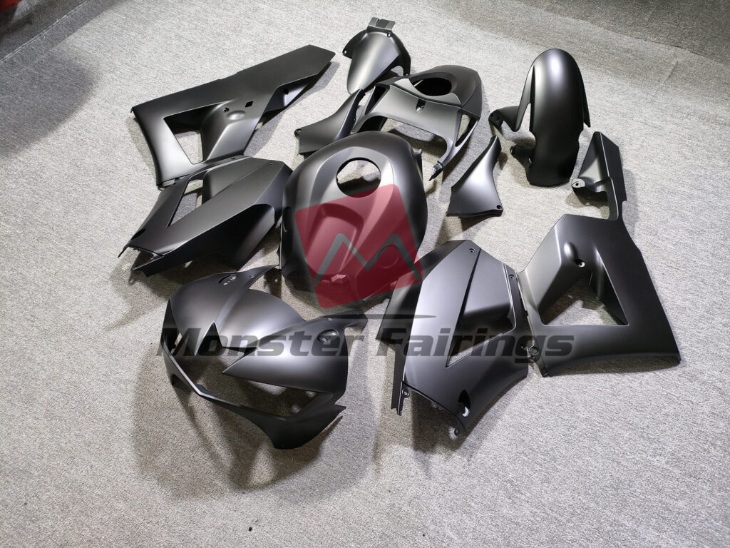 Matte Black ABS fairings for Honda CBR600RR 2013 - 2025 - premium OEM fit kit by Monster Fairings