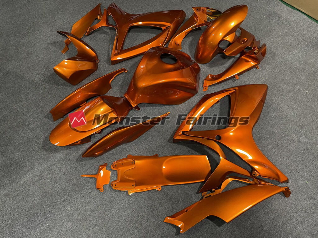 Burnt Orange ABS fairings for Suzuki GSXR 600 - 750 2006 - 2007 - premium OEM fit kit by Monster Fairings