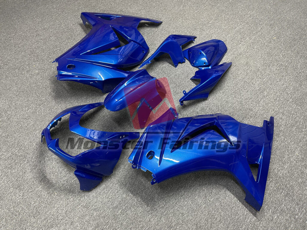 Gloss Blue ABS fairings for Kawasaki Ninja 250 2008 - 2013 - premium OEM fit kit by Monster Fairings