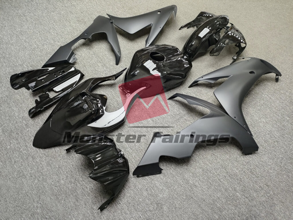 Gloss Black & Matte Black ABS fairings for Yamaha R1 2004 - 2006 - premium OEM fit kit by Monster Fairings